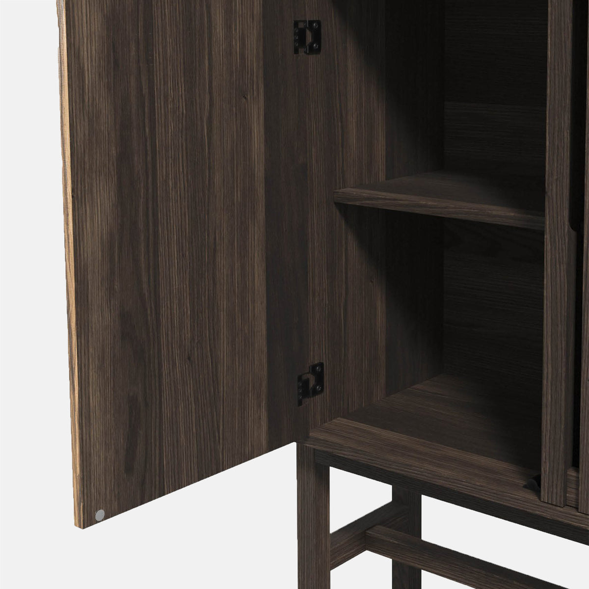 Batten Wooden Cabinet
