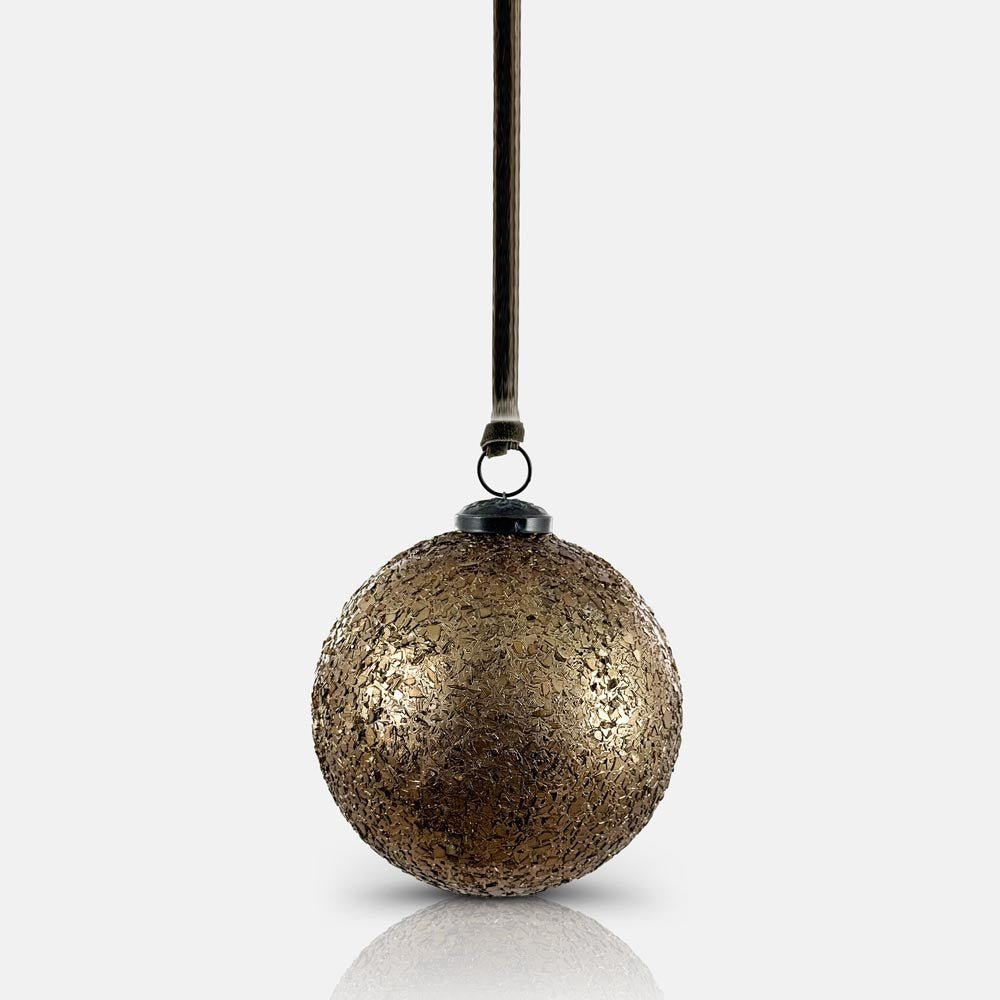 Beau Copper Flake Bauble