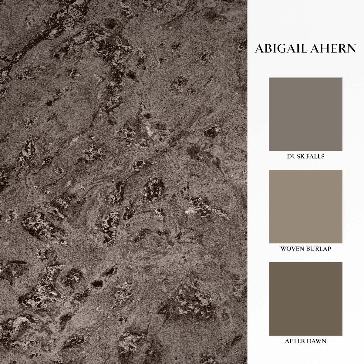 Boheme Marble Wallpaper, Mocha