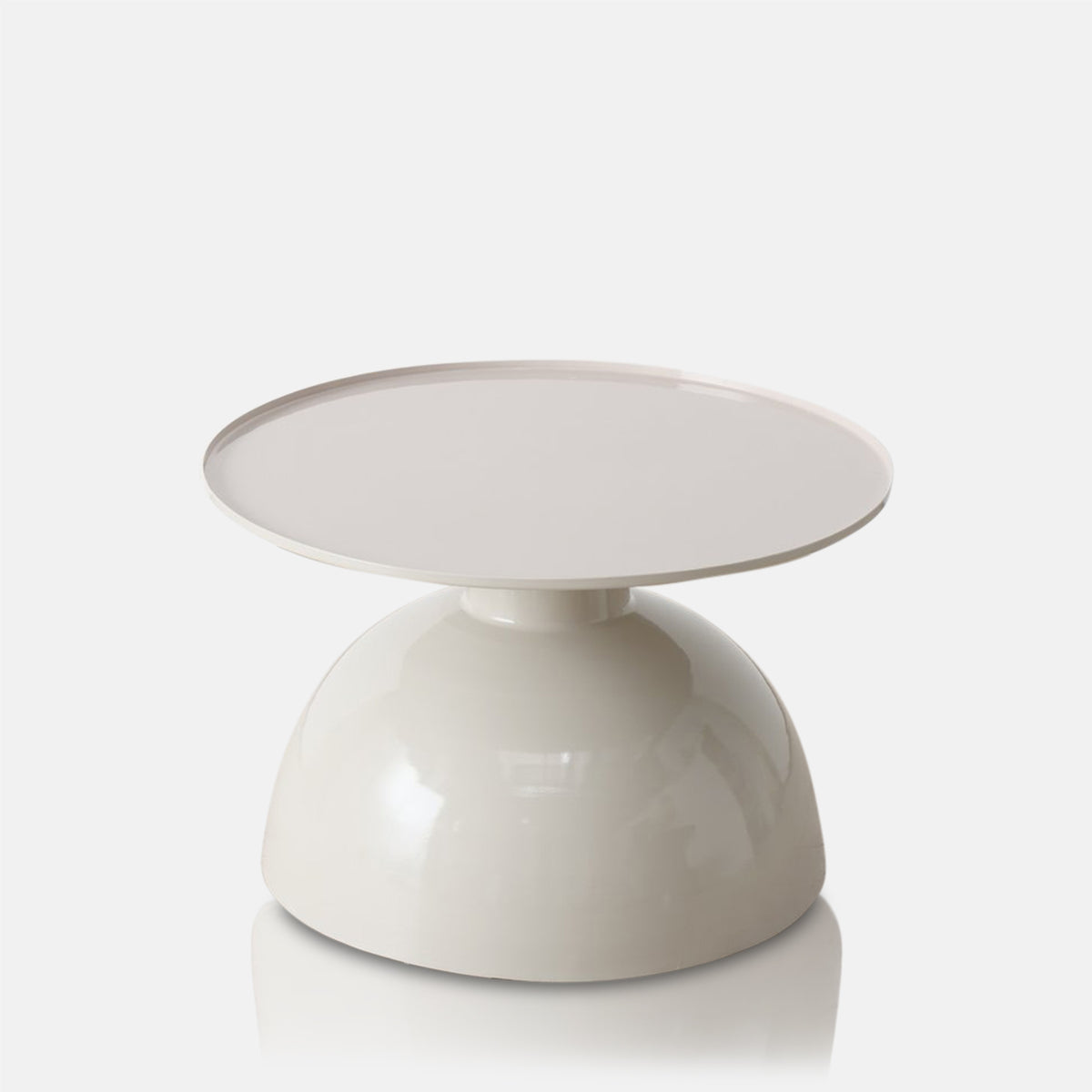 Burton Side Table, Cream