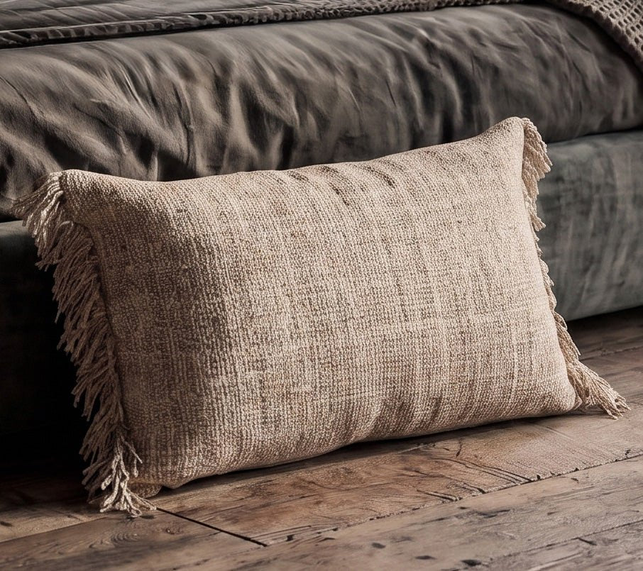 Carrow Fringed Cushion