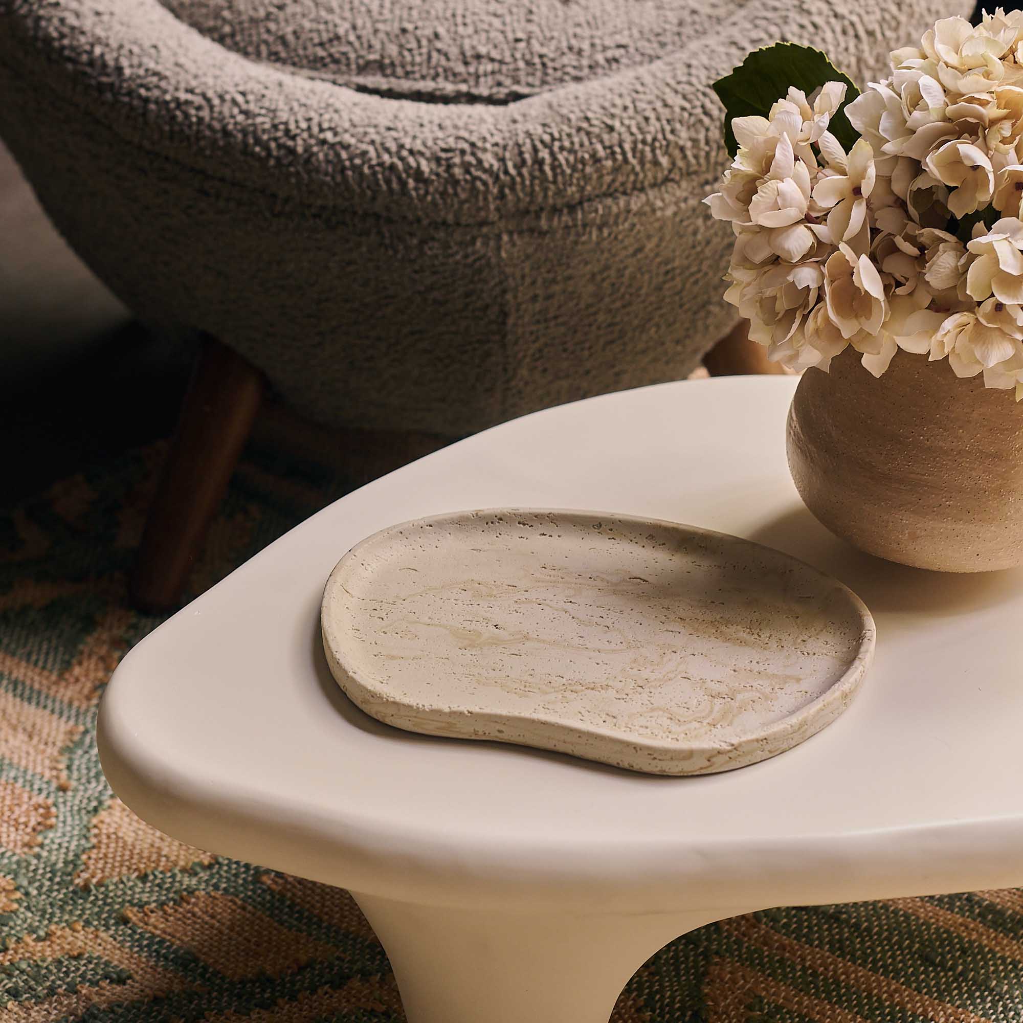 Catalina Decorative Tray | Cream Trays | Abigail Ahern