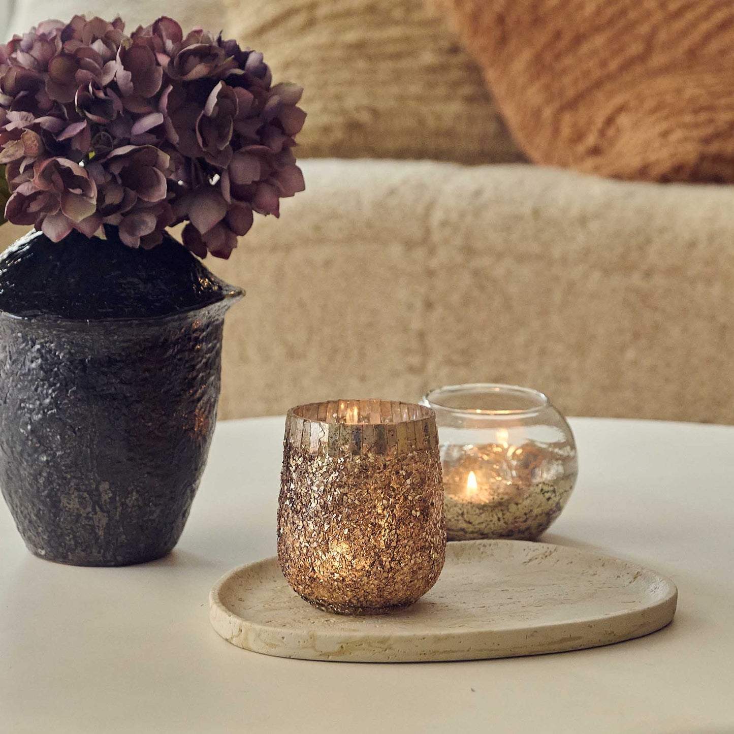 The Silver Candles - Set of 6