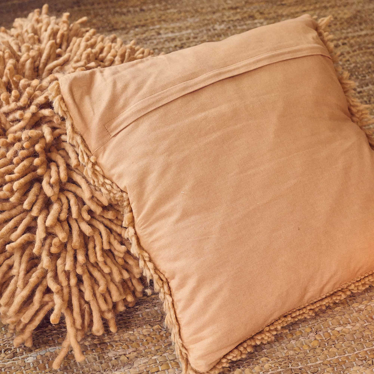 Connie Textured Cushion, Peach