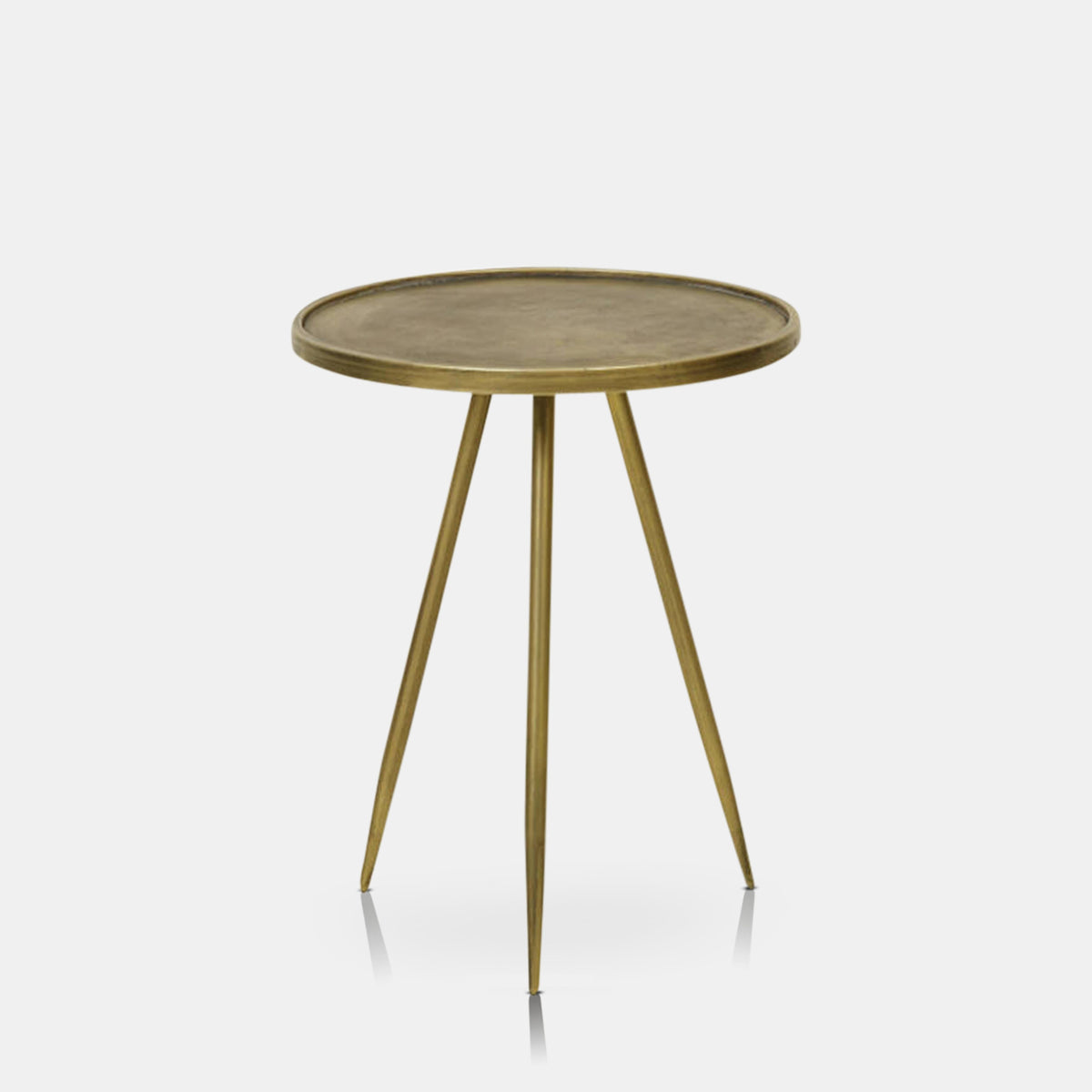 Declan Metal Side Table, Gold