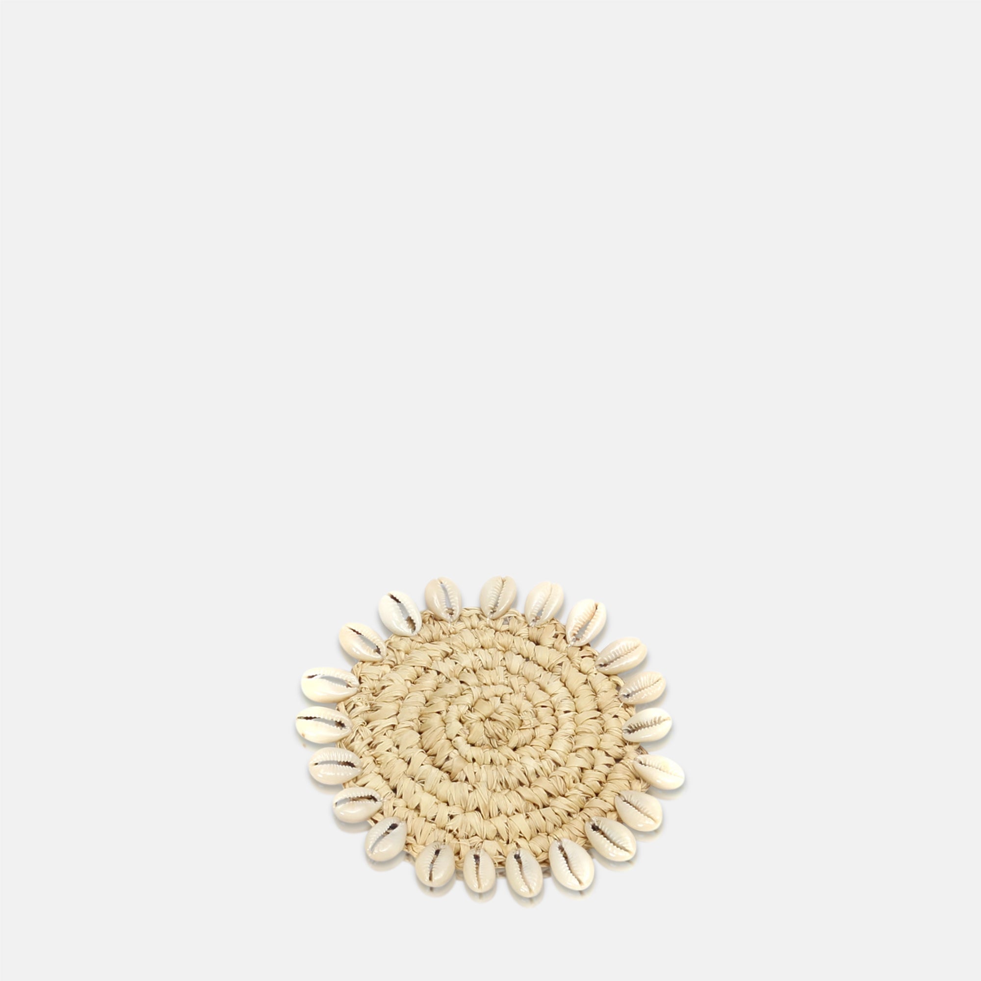 Devin Raffia Coaster | Unique Tableware | Abigail Ahern