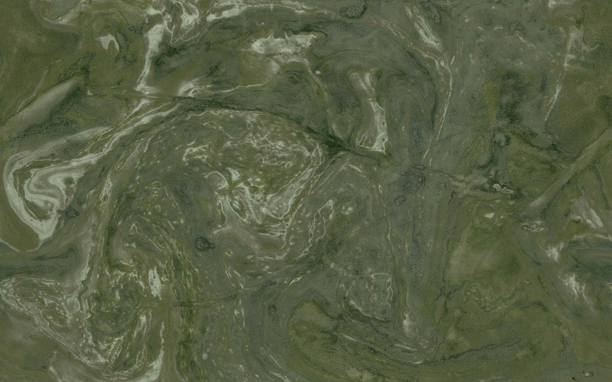 Ethereal Marble Mural, Moss