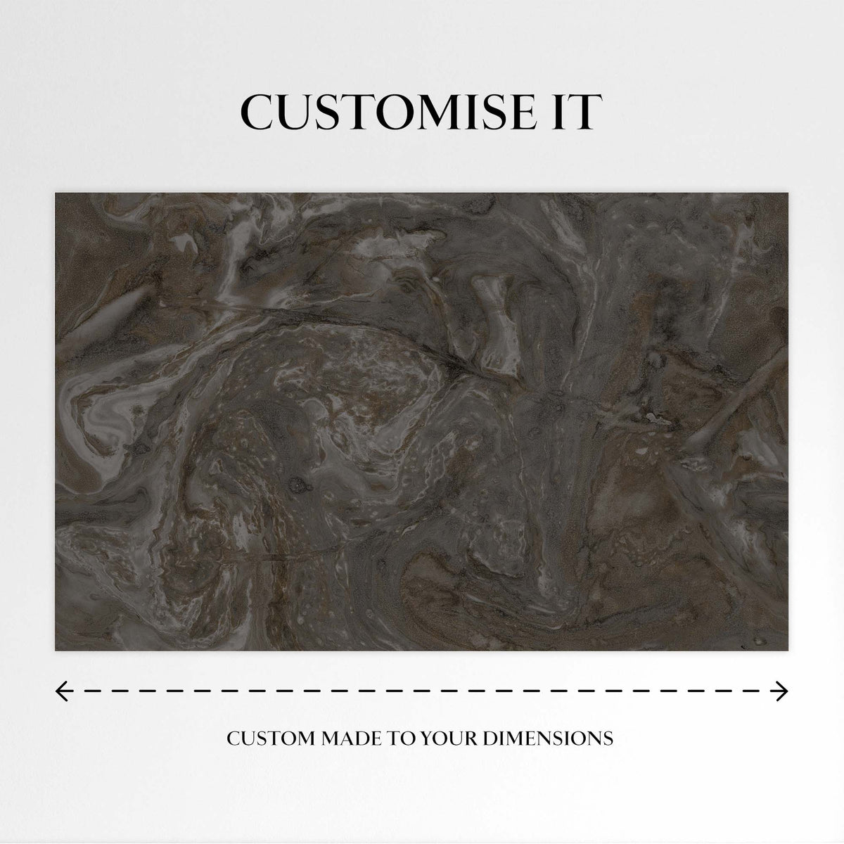 Ethereal Marble Mural, Onyx - Sample Pack