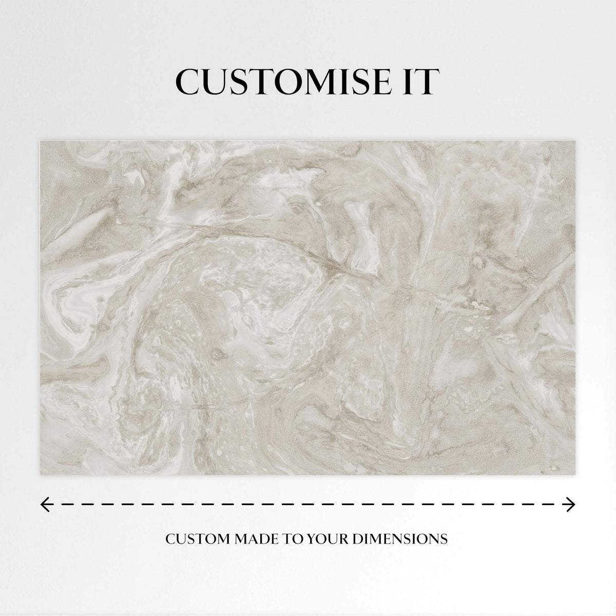 Ethereal Marble Mural, Pearl - Sample Pack