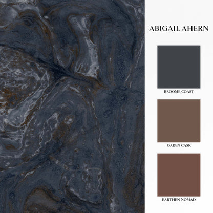 Ethereal Marble Mural, Sapphire