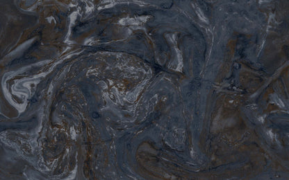 Ethereal Marble Mural, Sapphire