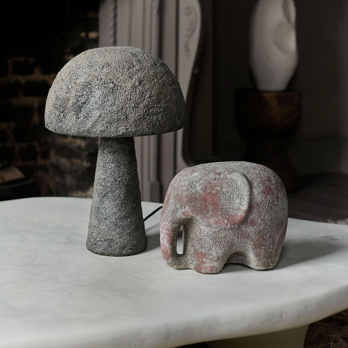 Faso Elephant Sculpture