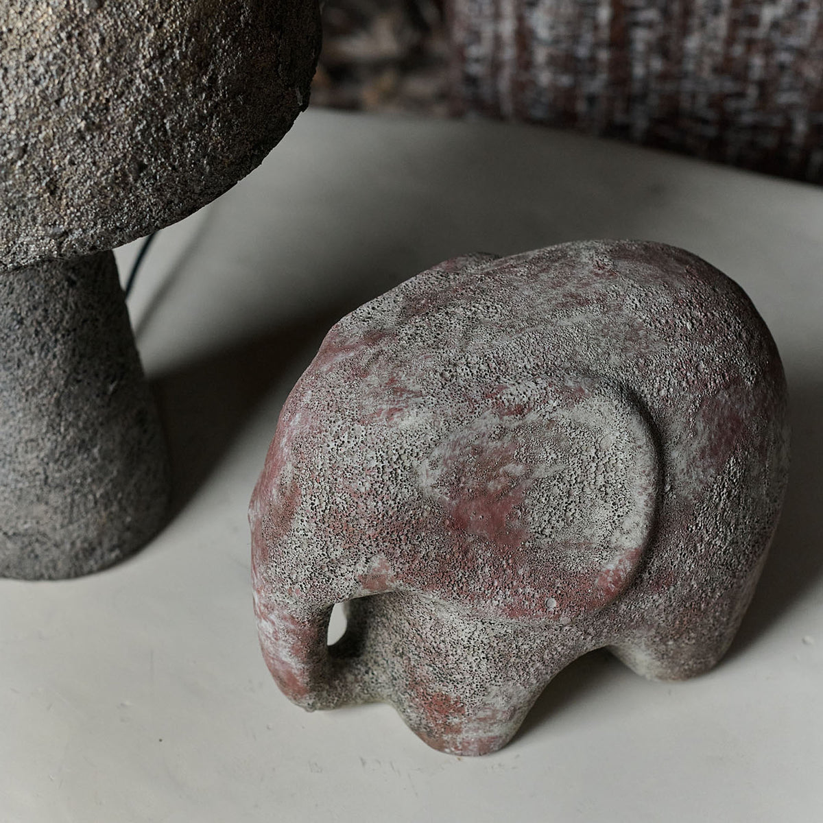 Faso Elephant Sculpture