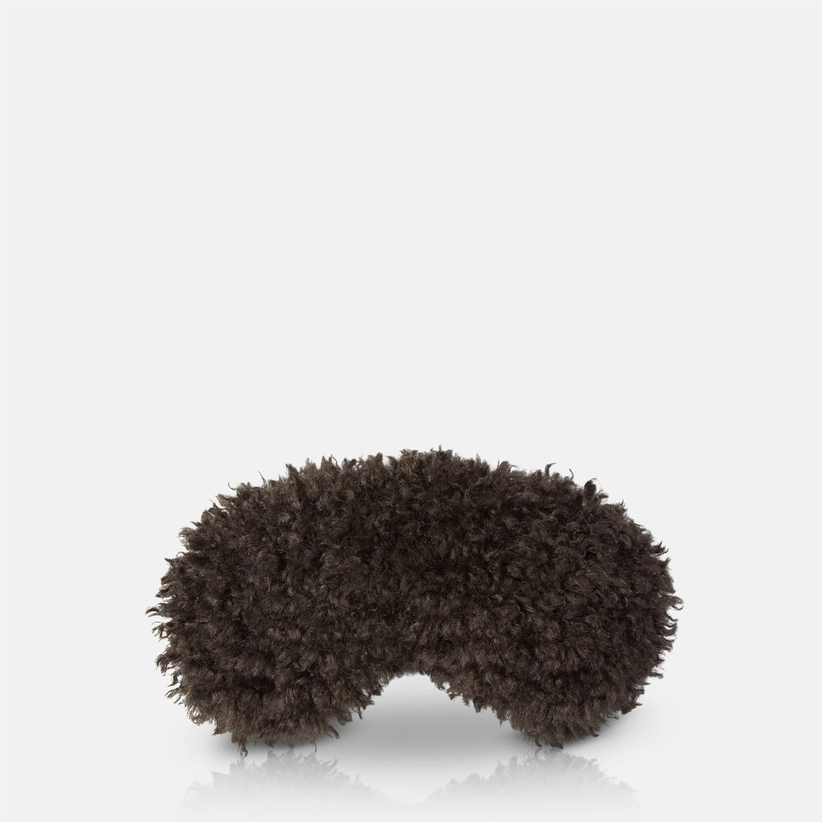 Faux Fur Eye Mask, Mocha