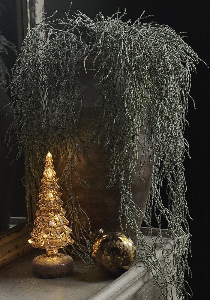 Artificial Frosted Spanish Moss