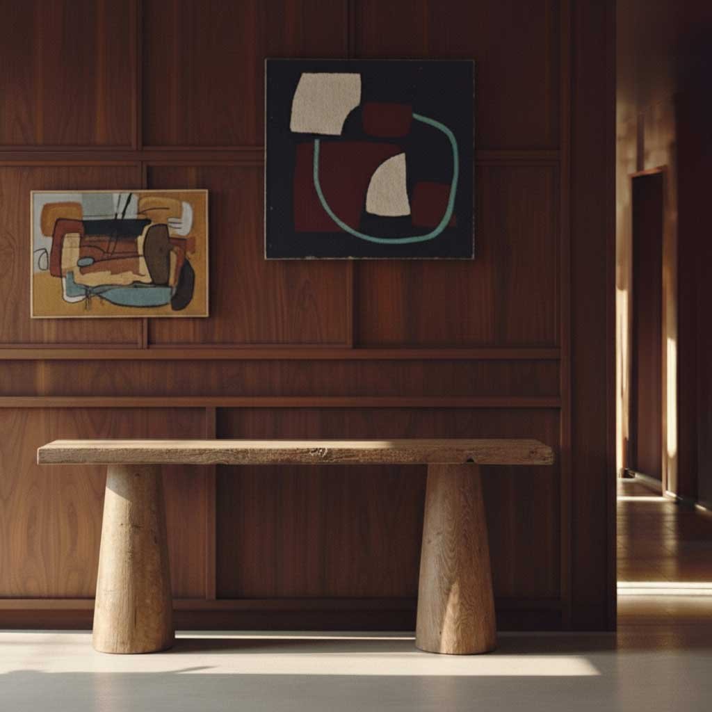 Hermon Wooden Console Table
