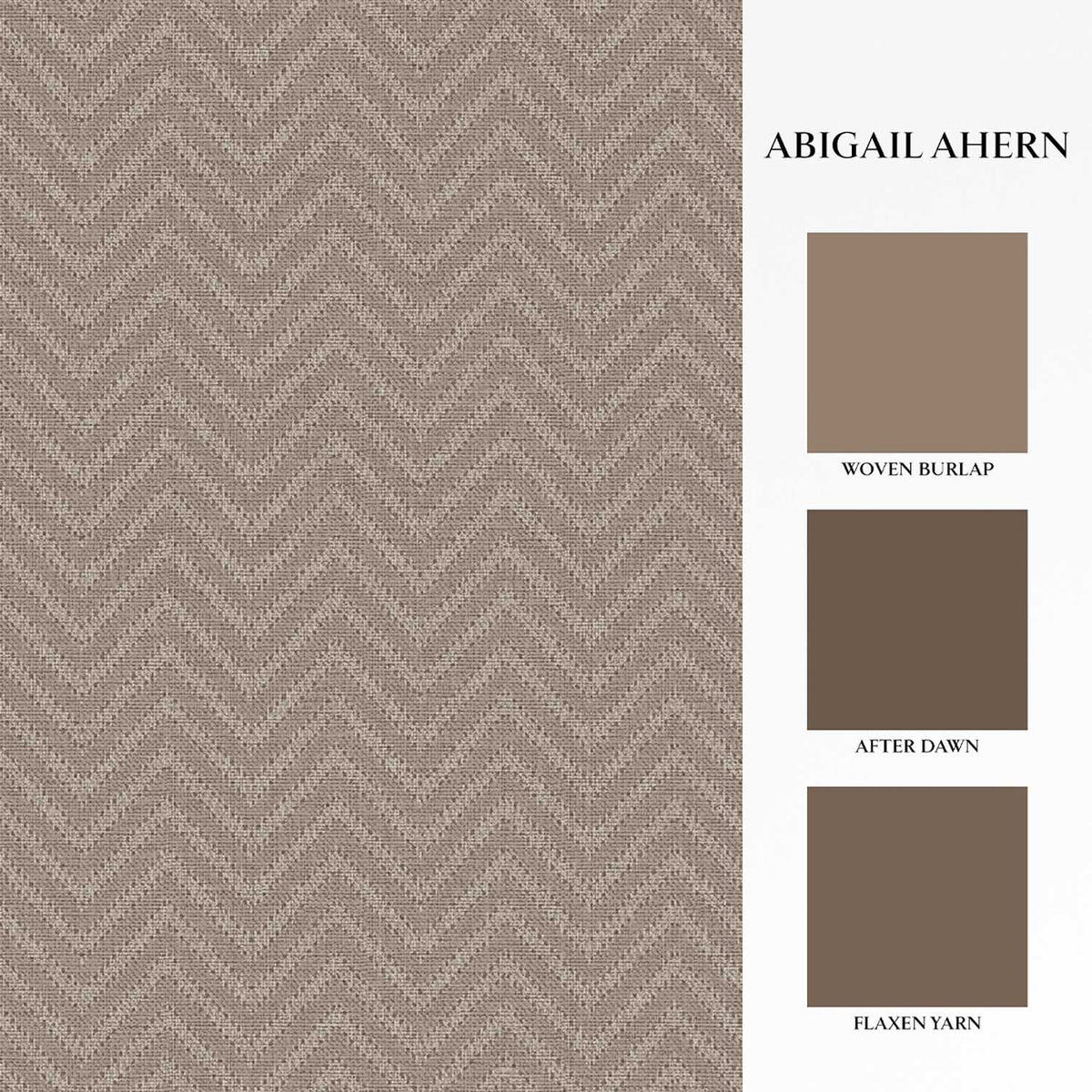 Herringbone Weave Wallpaper, Praline