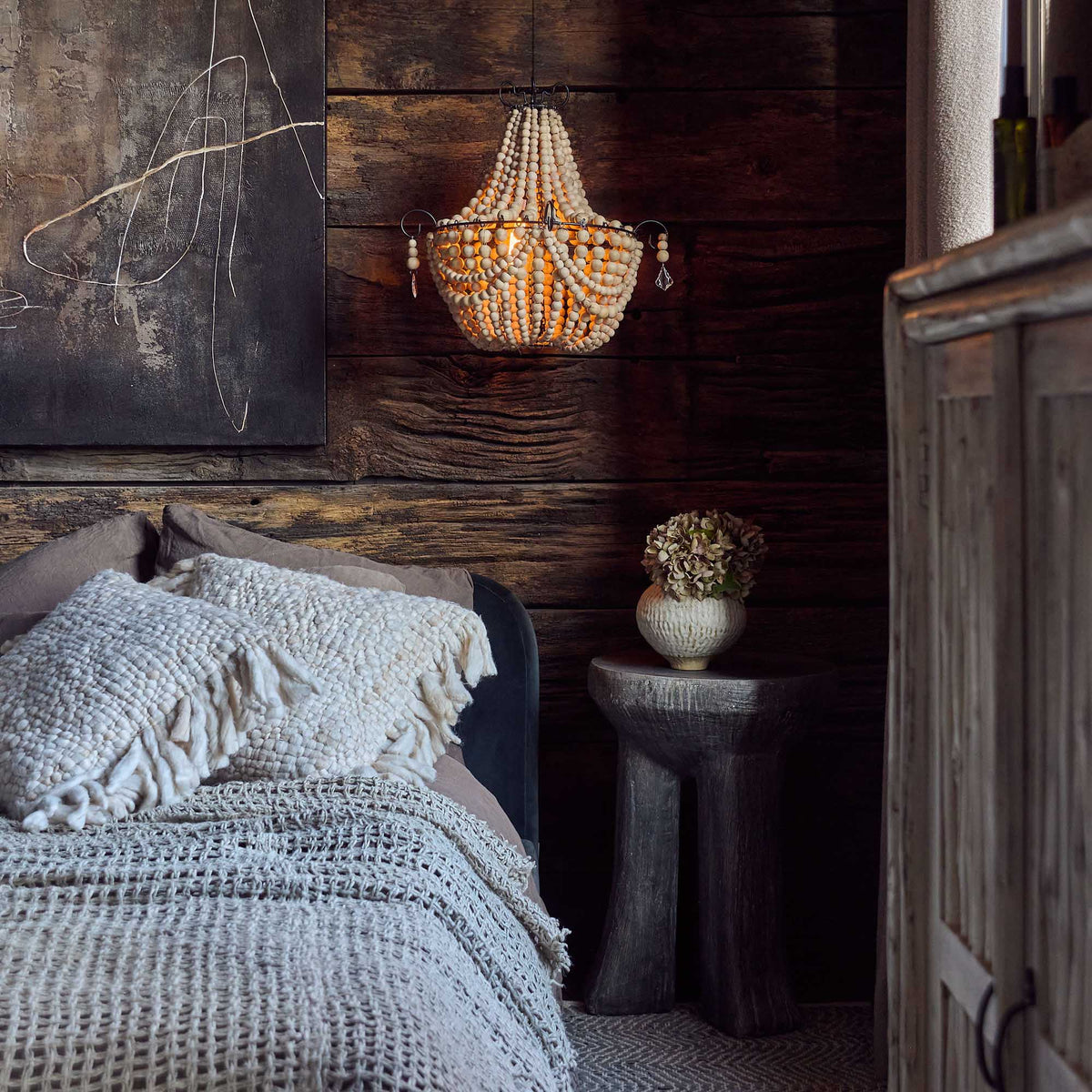 Kira Beaded Chandelier