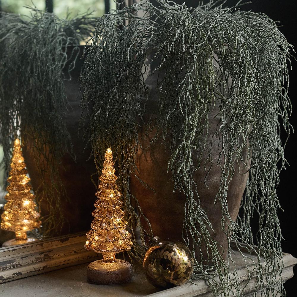 Artificial Frosted Spanish Moss