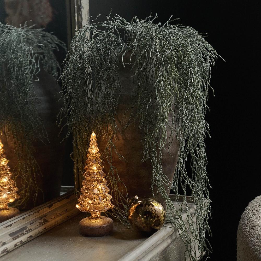 Artificial Frosted Spanish Moss
