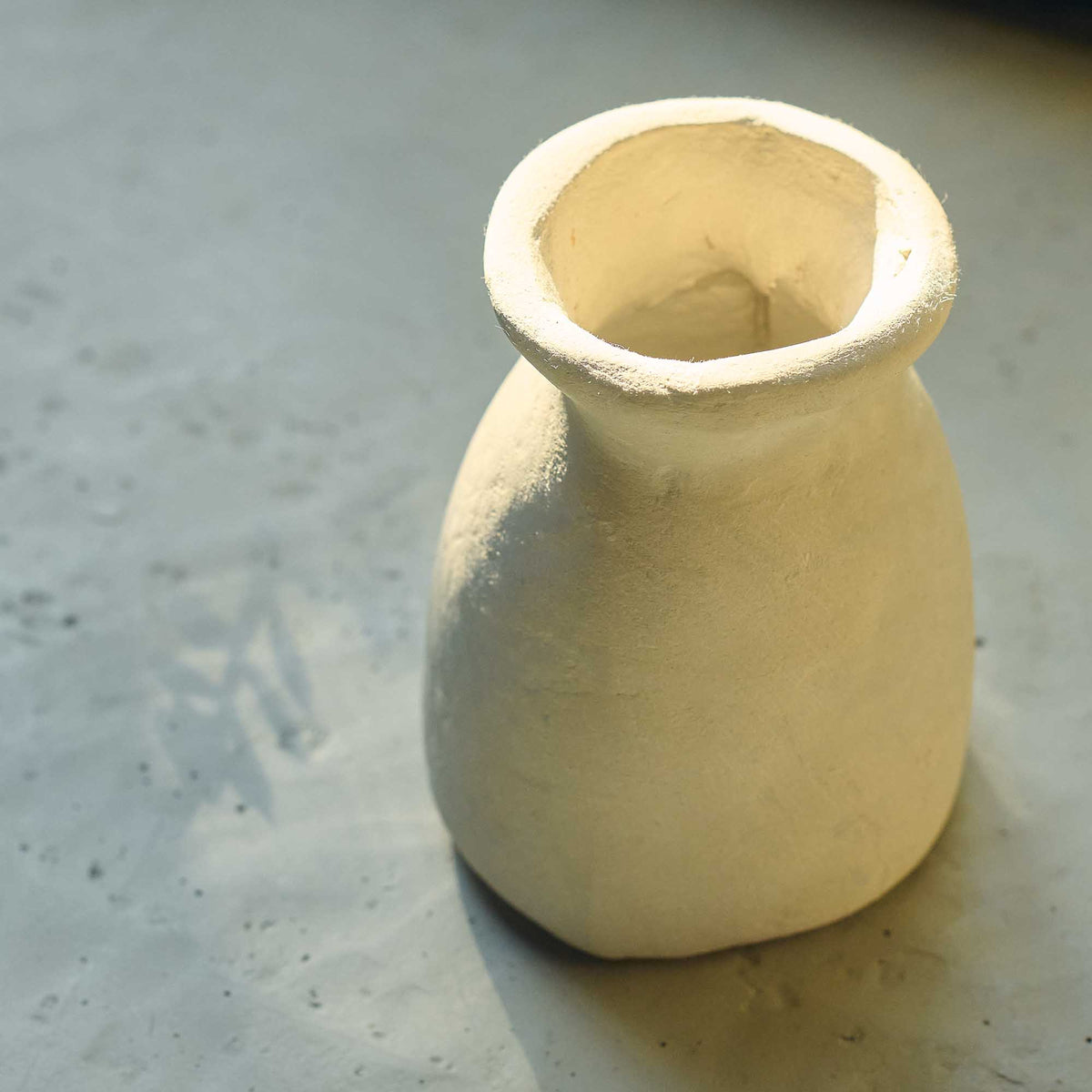 Leary Paper Mache Vase