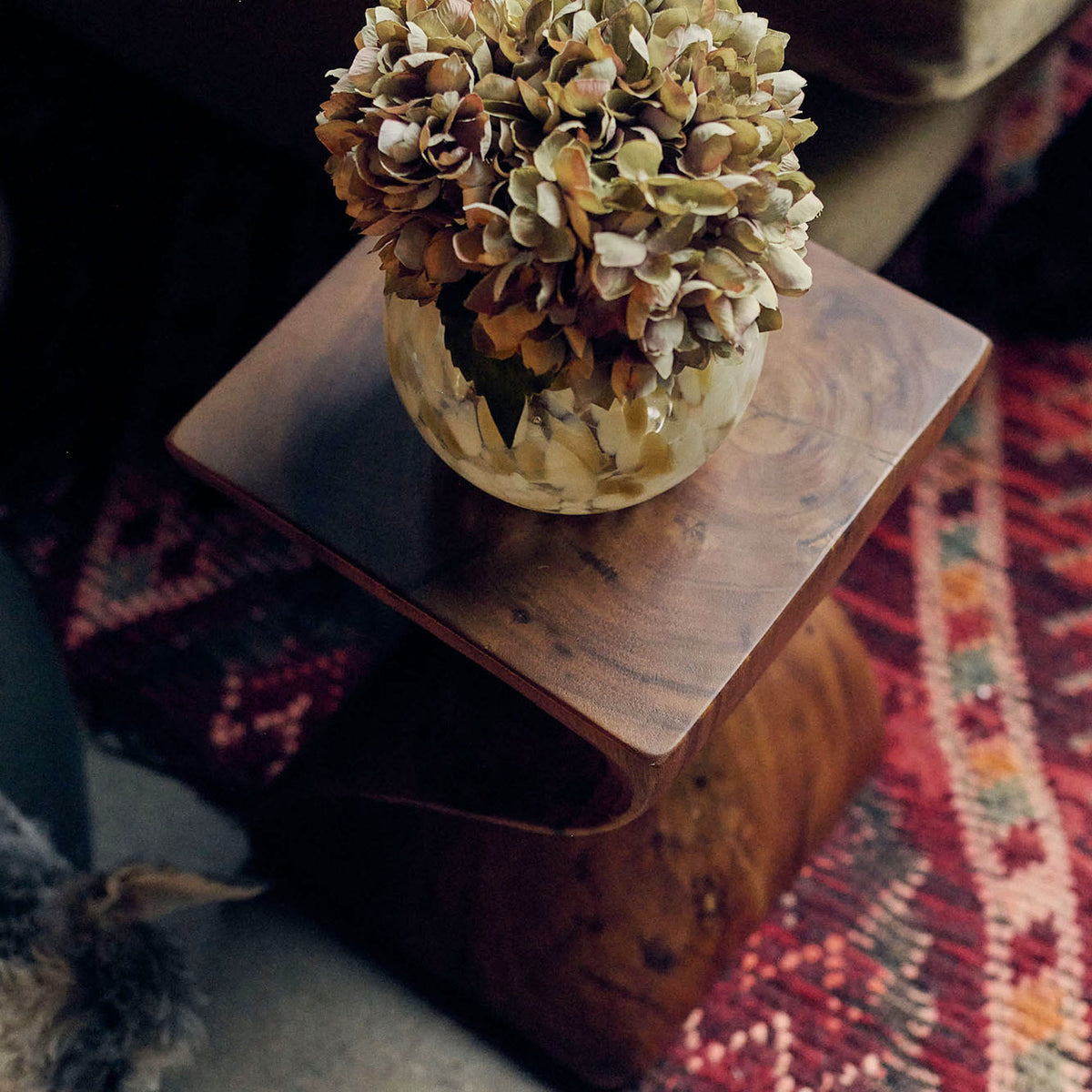 Levita Wooden Side Table