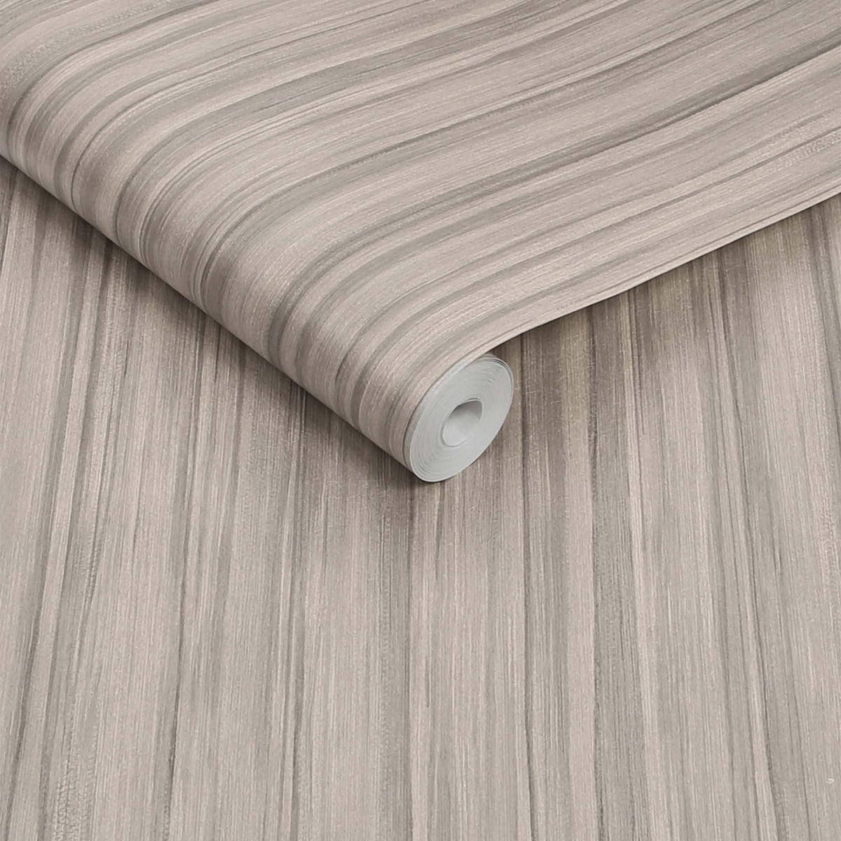 Linear Luxe Wallpaper, Pewter