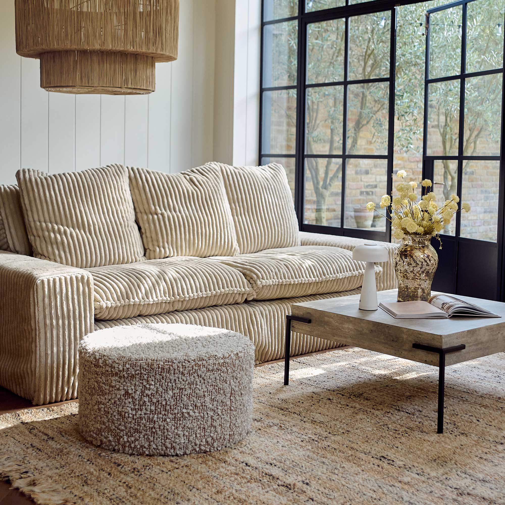 Madison Sofa, Natural – Abigail Ahern