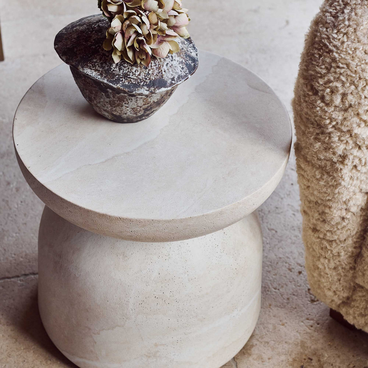 Diablo Round Side Table