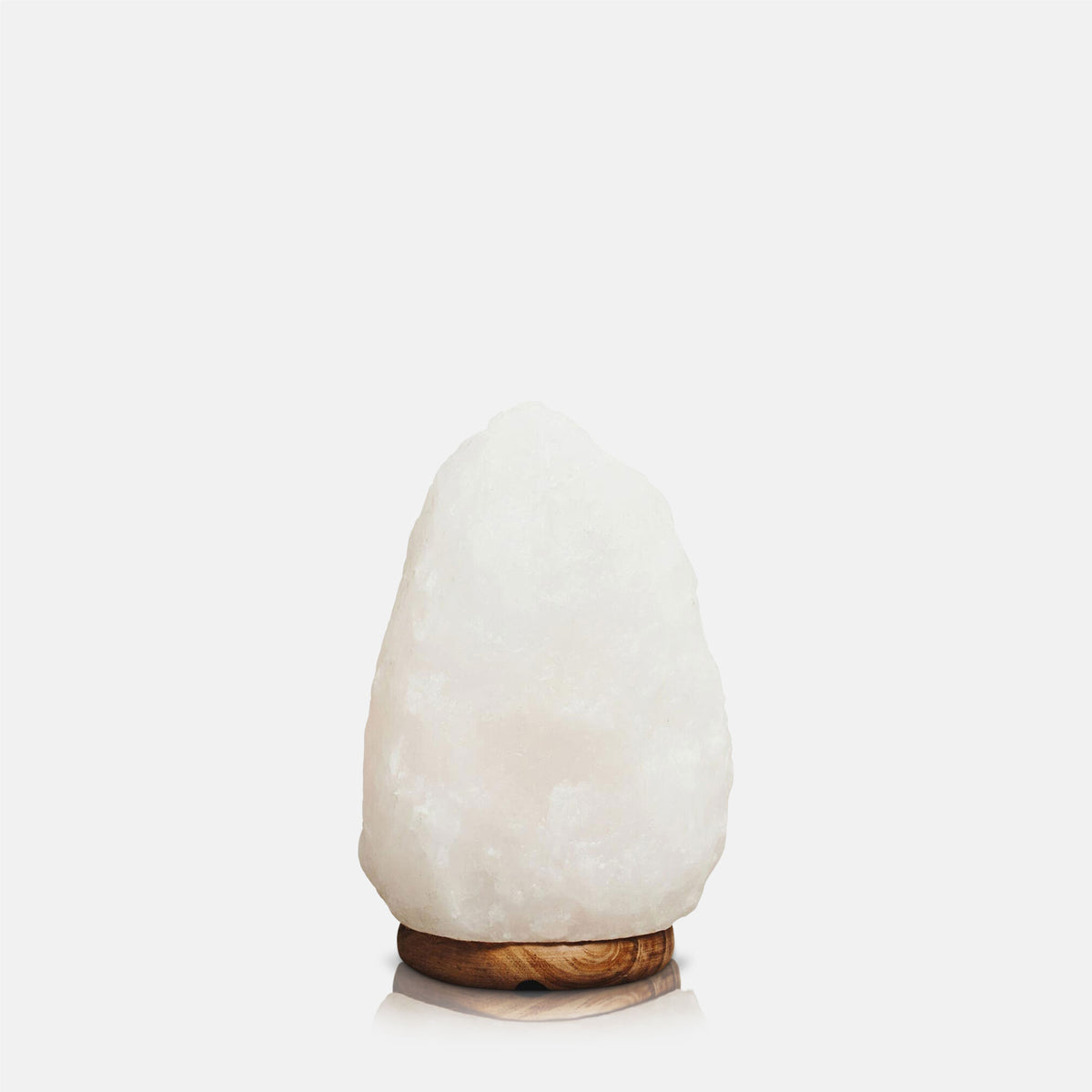 Nepal Natural Salt Lamp, White