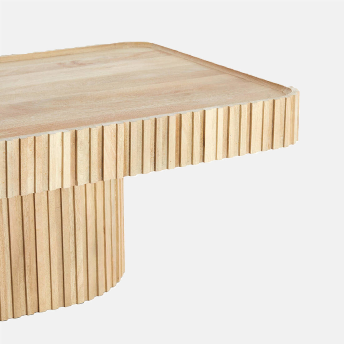 Netton Wooden Coffee Table, Natural