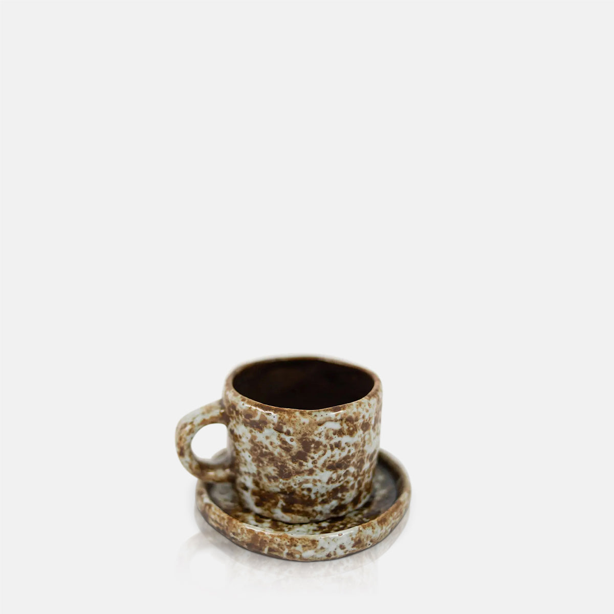 Norman Cup and Saucer, Mocha