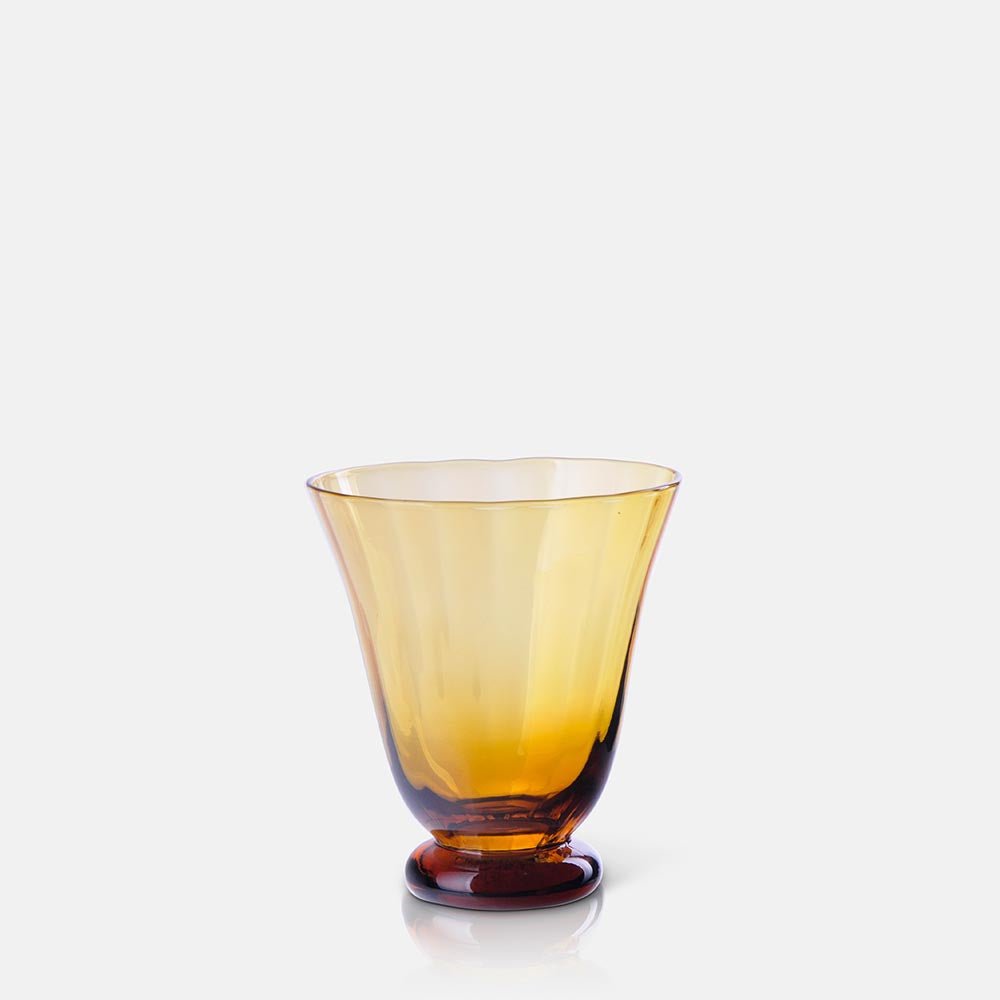 Northcott Drinking Glass, Amber