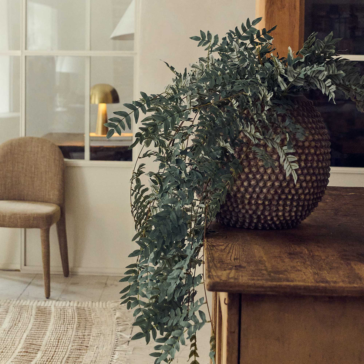 Artificial Olive Leaves Branch
