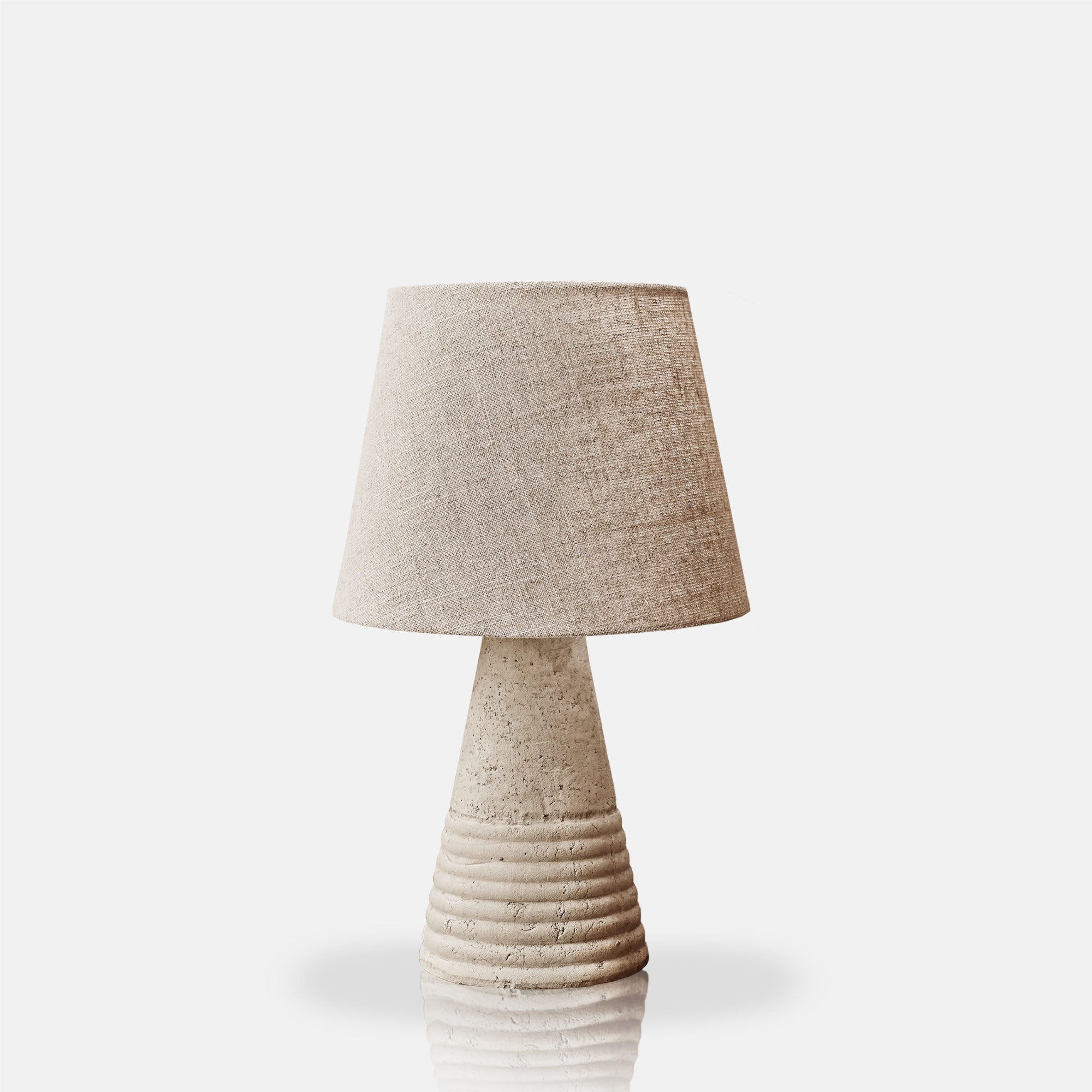 Ortega Ceramic Table Lamp | Rustic Lighting | Abigail Ahern