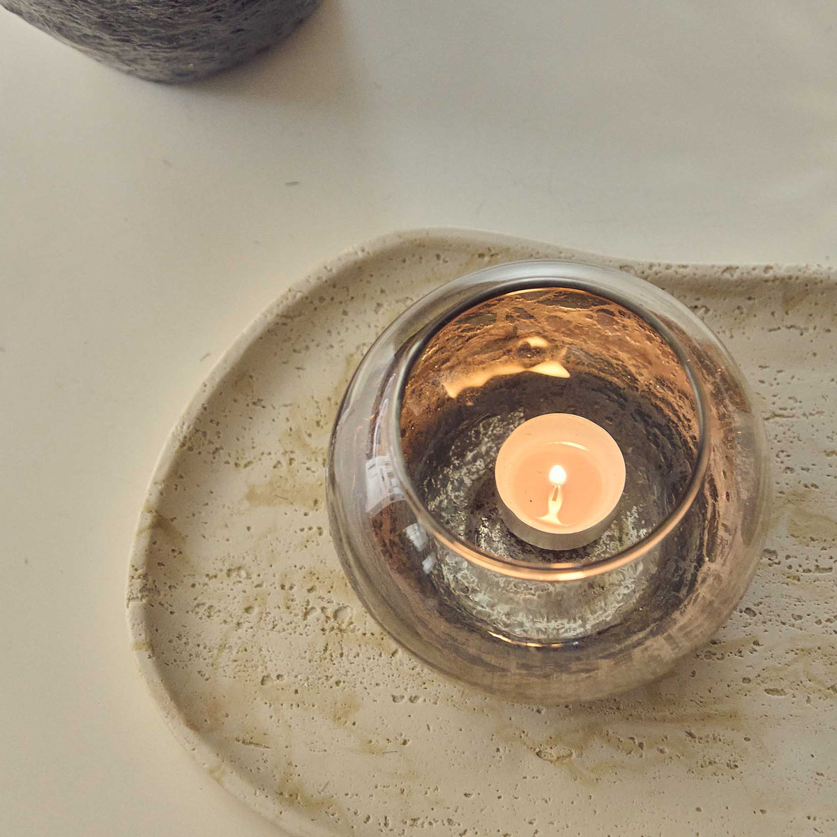 Reid Glass Candle Holder - Set of 2