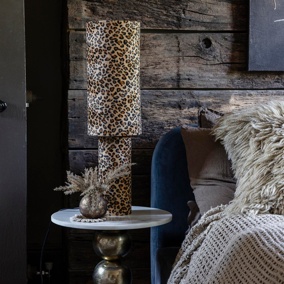 Rio Leopard Print Lamp