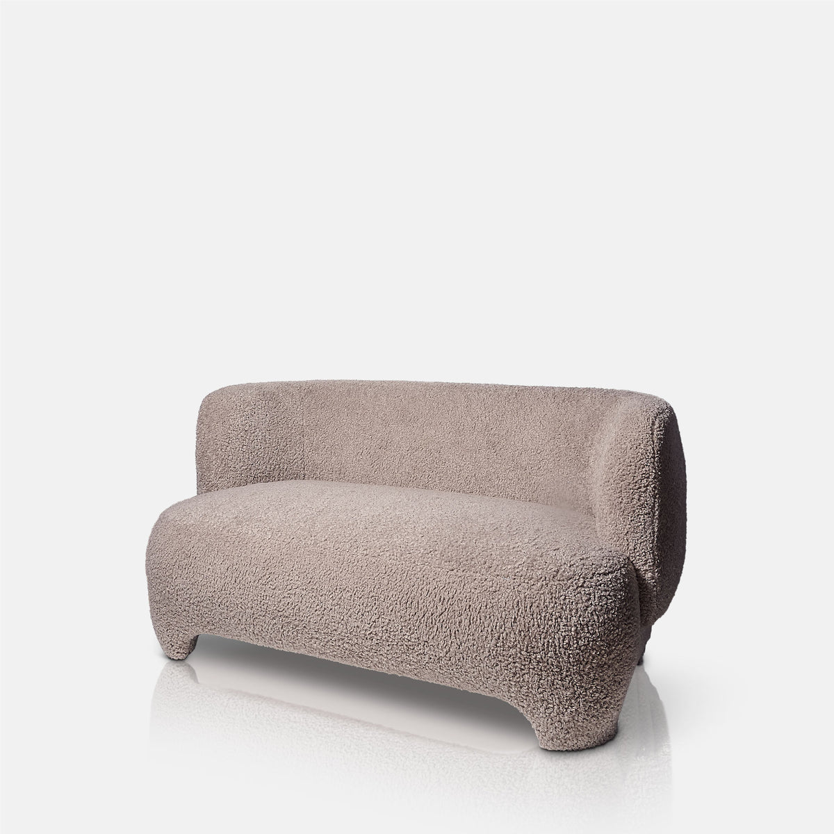 Rosali Boucle Sofa, Taupe