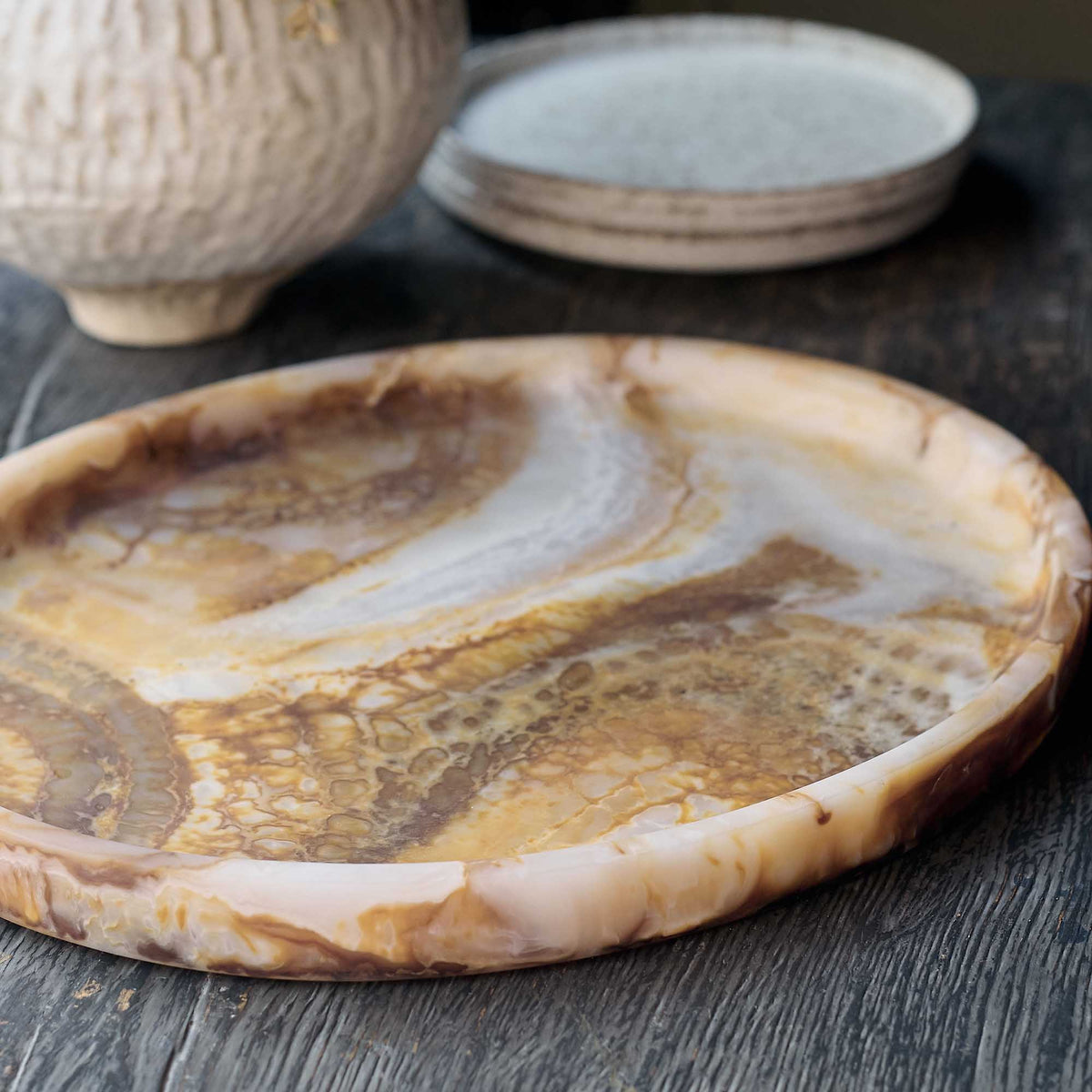 Saluda Oval Platter