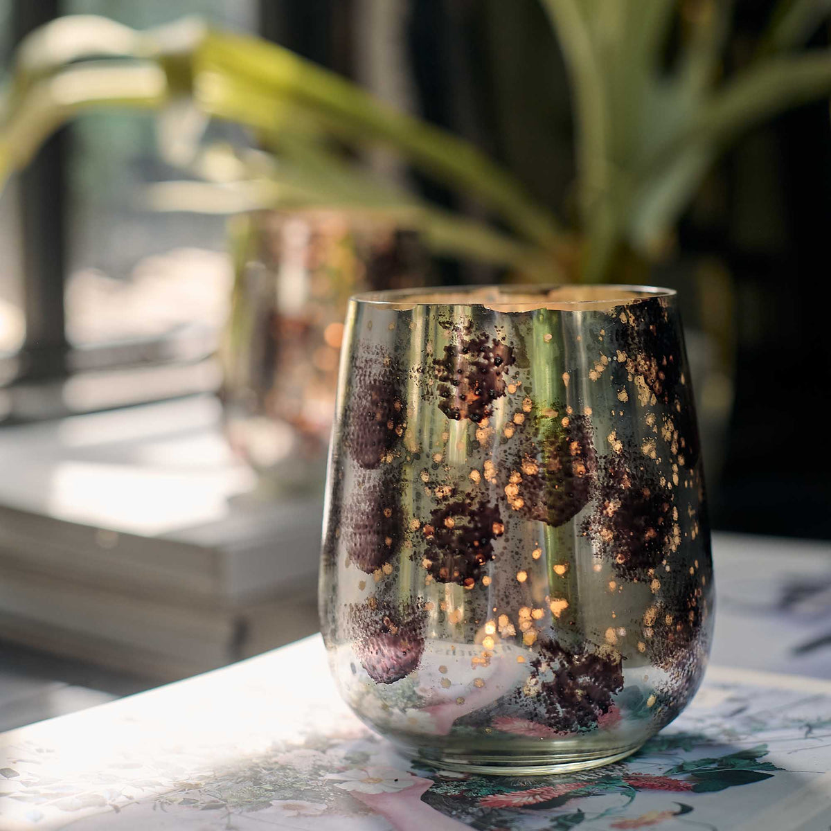 Shiro Glass Candle Holder