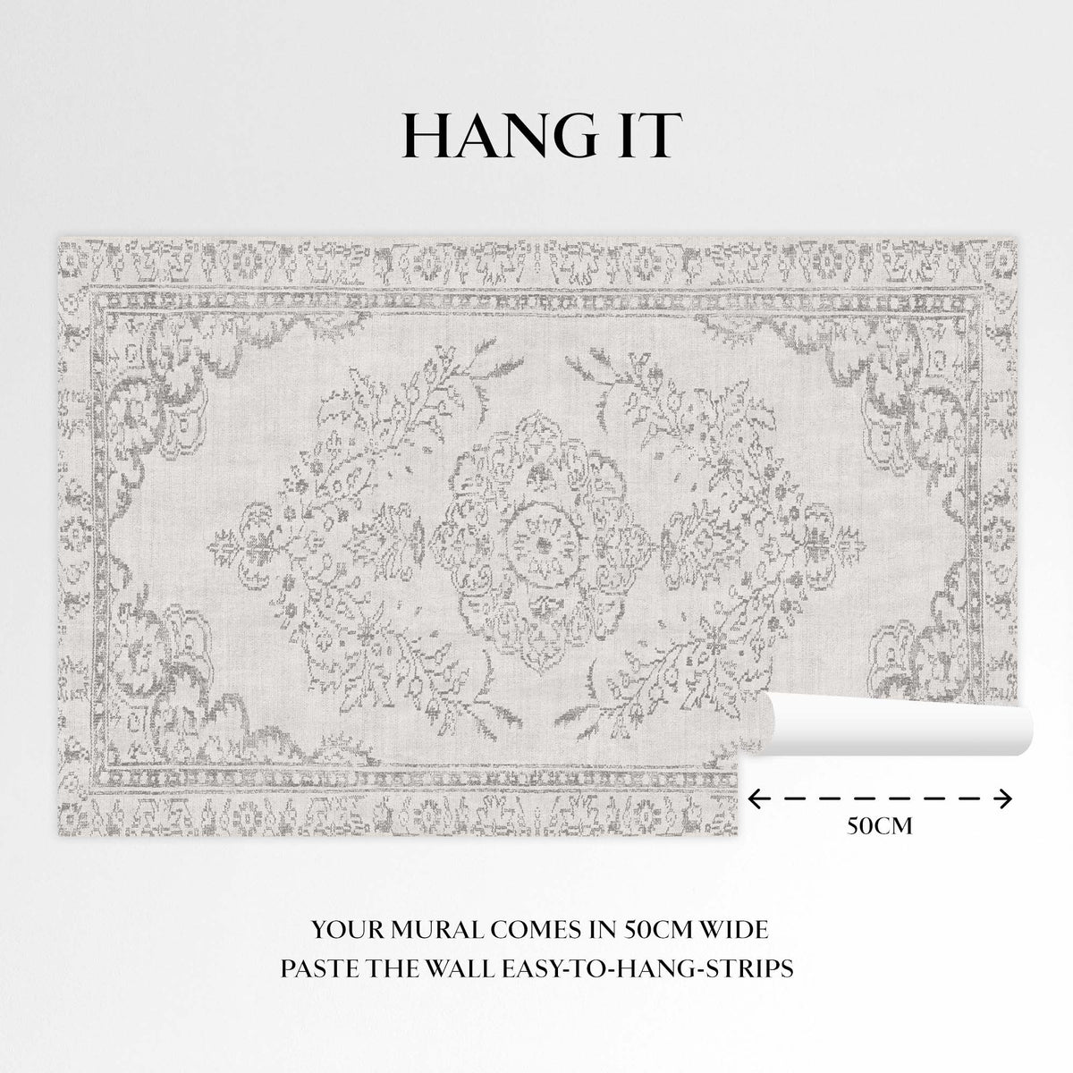 Tapestry Mural, Putty - Sample Pack