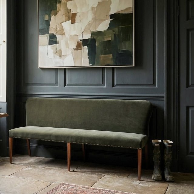Thorne Velvet Dining Bench