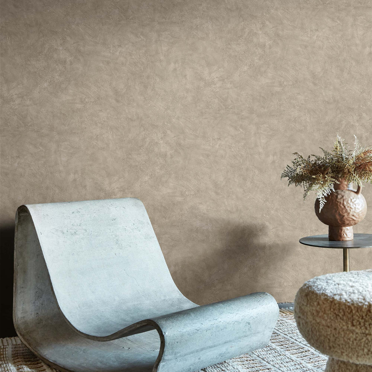 Urbanite Tadelakt Wallpaper, Buff